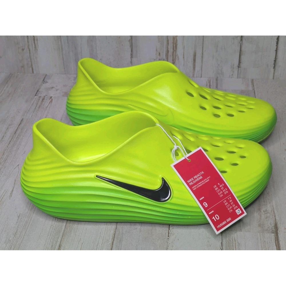 Size 9 Men's Nike ReactX Rejuven8 Green Strike HV5060-300